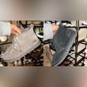 UGG Suede Boots in Gray and Black BUNDLE